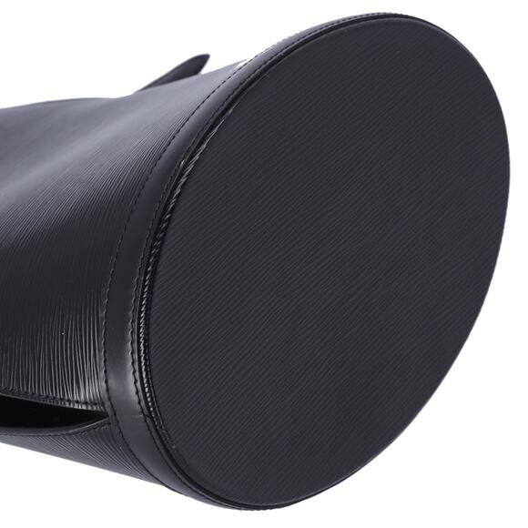 Louis Vuitton Cluny Epi Bucket Shoulder Bag M52252 Noir Leather - Picture 7 of 8